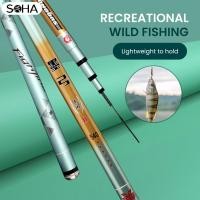 ราคา SDHA Angling คันเบ็ดตกปลาเบ็ดตกปลาด้วยมือที่มีน้ำหนักเบาและแข็งตัวคันเบ็ดสำหรับใช้ตกปลาน้ำจืด (20125815258)