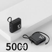 ราคา Readystock Gratis Ongkir COD COD 2024ส่งใหม่24ชั่วโมงมินิพาวเวอร์แบงก์10000มิลลิแอมป์ชั่วโมง 5000มิลลิแอมป์แบตเตอรี่ภายนอกแบบพกพาแพ็คในตัวสายพาวเวอร์แบงค์ (20954331373)