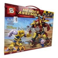 ราคา Lego Heroes Assemble Avenger สุดคุ้ม 371 PCS เลโก้ฮีโร่ เลโก้ไอร่อนแมน (20743191273)