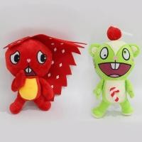 ราคา Icc toy ตุ๊กตาผ้ากำมะหยี่ Happy Tree Friends น่ารักๆการ์ตูนอะนิเมะน่ารักของขวัญตกแต่งห้องหมอนนุ่ม Flakey Flakey สำหรับเด็กหญิงเด็กชาย (18332193508)
