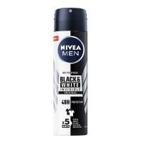 ราคา NIVEA MEN Black White Body Spray นีเวีย แบล็ค แอนด์ไวท์ บอดี้ สเปรย์ สเปรย์ระงับกลิ่นกาย 150ml (20058753595)