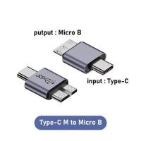ราคา USB C To Micro B USB 3 0 Adapter Type C Female to Micro B Male Fast Charge USB Micro 3 0 to Type C Super Speed for Laptop HDD (20363835028)