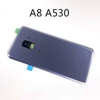 ราคา สำหรับ SAMSUNG Galaxy A8 A530 A530F A8 Plus A730 A730F 2018กลับกรณีฝาครอบด้านหลัง Shell พร้อมเลนส์กล้อง (10363552777)