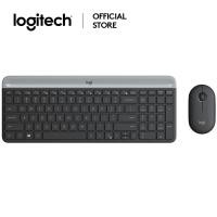 ราคา Logitech Mouse Keyboard MK470 SLIM Wireless COMBO แป้นพิมพ์ คีย์บอร์ด wireless (3955592016)