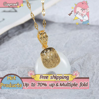 ราคา Cozyroom 2021วินเทจสีขาวหยกจี้ช้างชุบโซ่สร้อยคอ Choker (21178470209)