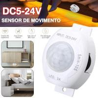 ราคา เครื่องตรวจจับการเคลื่อนไหวเซนเซอร์ตรวจจับการเคลื่อนไหว DC5 24V อินฟราเรดอัตโนมัติ PIR Saklar Lampu Sensor ไฟใต้ตู้ตู้เสื้อผ้าข้างเตียง (16917765354)