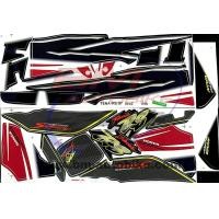 ราคา สติ๊กเกอร์ติดรถมอเตอร์ไซค์ สำหรับ HONDA TENA รุ่นเก่า ปี97 สีน้ำเงิน ดำ (433229166)