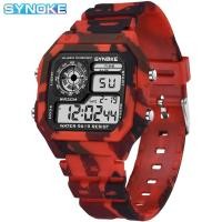 ราคา นาฬิกาผู้ชาย SYNOKE 30เมตรกันน้ำลายพรางมัลติฟังก์ชั่นนาฬิกาผู้ชายสปอร์ตดิจิตอล (17050240412)