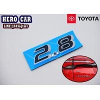 ราคา โลโก้ LOGO 2 8 ติดท้ายรถยนต์ TOYOTA Fortuner ใหม่ ขนาด กว้าง 6cm สูง 2cm (9782260442)