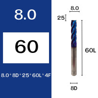 ราคา ดอกเอ็นมิลคาร์ไบต์ 4ฟัน มาตฐาน HRC65 ํ พร้อมส่ง ดอกเอ็นมิลCARBIDE END MILL F4 พร้อมส่ง (20728567040)