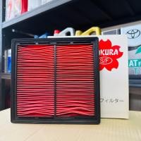 ราคา ไส้กรองอากาศ HONDA Civic EK96 CRVG1 1996 2001 ยี่ห้อSAKURA รหัสA 1675 (20512608301)