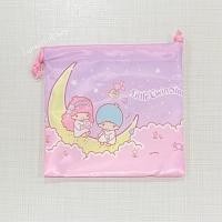 ราคา พร้อมส่ง ถุงผ้าหูรูดลายการ์ตูน ผ้าลื่น Kitty Melody Sanrio ลายGingham (18045543469)