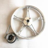 ราคา JH70 Jialing ด้านหน้าด้านหลังแหวนประกอบดุมล้อเหล็กแหวนรวมรถจักรยานยนต์48CC แหวนอลูมิเนียม (17271869699)