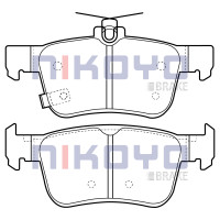 ราคา NIKOYO BRAKE ผ้าเบรค HONDA civic fc ปี 2016 รับประกันสินค้า3เดือน จัดส่งฟรี N3110 (19216796605)