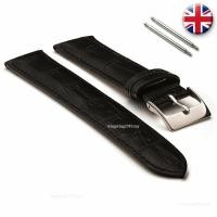 ราคา สายนาฬิกาข้อมือ หนังจระเข้แท้ ขนาด 10 มม 12 มม 14 มม 16 มม 18 มม 20 มม 24 มม สําหรับผู้ชาย และผู้หญิง WYUE (19215524512)