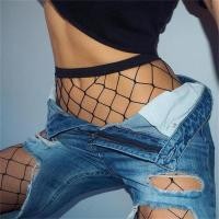 ราคา KAVVEN ตาข่ายแฟชั่นสีแดงสีขาว Fishnet สีดำถุงน่องรัดรูปถุงน่อง (20858098907)