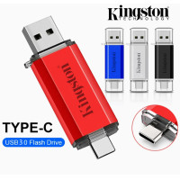 ราคา Kingston Pendrive แท่ง USB ชนิด C แฟลชไดร์ฟ USB ไดร์ฟปากกา1TB 2TB สำหรับอุปกรณ์ Android Type C (20582187715)