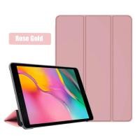 ราคา เคสสำหรับ Samsung Galaxy Tab A 10 1 2019 T510หนัง PU ตั้ง T515สำหรับแท็บ SM T510 10 1 SM T515เคสขนาด10 1นิ้ว (21170848421)