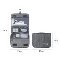 ราคา กระเป๋าเครื่องสำอางค์ กระเป๋าจัดระเบียบ กระเป๋าอาบน้ำ travel bag พับได้ แขวนผนังได้ สำหรับพกพา ท่องเที่ยว กันน้ำ Hakah (21230288542)