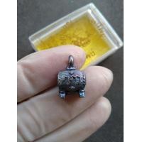 ราคา ของแท้ จี้ตะโพน เรียกโชคเรียกทรัพย์ เนื้อจ้าวน้ำเงิน พระอาจารย์เต๋า วัดสุวรรณเจดีย์ จ อยุธยา (19498280462)