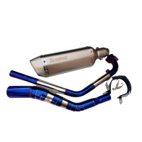 ราคา ชุดท่อรุ้ง ท่อไทเท CBR150R ปี 2019 2021 ปลายท่อ AK 14 นิ้ว (18296245916)