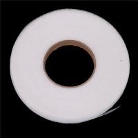 ราคา 70 Yards White Double Sided Fusible Sewing Fabric Buckram Glue Tape DIY Cloth (15262057439)
