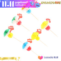 ราคา SHUNCHANG 50ชิ้นร่มกระดาษประดับแบบต่างๆร่มค็อกเทลร่มกันแดดดื่มผลไม้เค้กท็อปเปอร์ตกแต่งงานวันเกิดอุปกรณ์ DIY สำหรับบ้าน (20427244218)