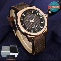 ราคา Curren นาฬิกาข้อมือผู้ชาย แท้ 100 เท่ห์สุดตัดขอบหน้าปัดCreative Luxury แสดงวันที่ สายหนังทนทาน รุ่น C8293 NEW พร้อมกล่องนาฬิกา CURREN รุ่นใหม่ (1476696869)