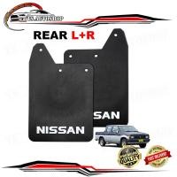 ราคา ยางบังโคลน หลัง รถกระบะ ยาง สีดำ เขียน Nissan 2 ชิ้น DatsunNissan Big M Navara Frontier D21 Hard Body EX ขนาด 22 5x36x0 5 จำนวน 2 Pieces ปี 1987 1997 มีบริการเก็บเงินปลายทาง (7454191975)