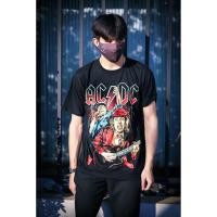 ราคา AC DC Band black in black Jailbreak Highway to the Hell Hells Bells Thunderstruck NTS New Type T shirt S M L XL XXL (8824487416)