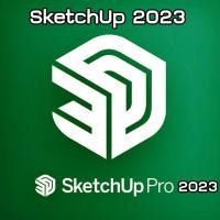 ราคา SketchUp 2023 โปรแกรมออกแบบอาคารบ้านเรือน 3 มิติ (21317499447)