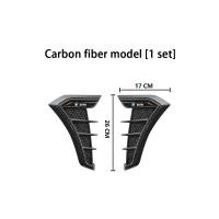 ราคา 2ชิ้นแต่งรถเหงือกฉลาม3D ด้านข้างรถสติกเกอร์ช่องระบายอากาศปลอมภายนอกรถการไหลของดูดอากาศช่องลมฝาครอบช่องระบายอากาศการปรับแต่งสำหรับ BMW1 series 2 ซีรีส์4ซีรีส์3 ซีรีส์5 X1X2iX3X4X5X6 (17767542643)