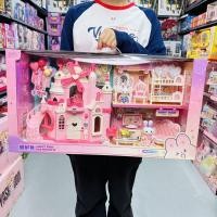 ราคา Ready Yasini Little Rabbit Big Castle Villa Dessert House Living Room Bedroom Bunk Bed Girl Playhouse Childrens Toys (19795368943)