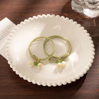 ราคา FJ 2ชิ้นเสน่ห์ดอกไม้จี้กำไลข้อมือสำหรับผู้หญิงหวานสีเขียวสีชมพูสียืดหยุ่นเชือกสร้อยข้อมือผู้หญิง (20001579986)