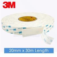 ราคา 3Meters Roll 3M Strong Mounting Tape Double Sided Sticker PE Foam Pad Adhesive Tape White Thickness 1mm 10mm 12mm 15mm 20mm 30mm (19912850726)