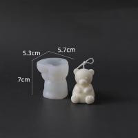 ราคา แม่พิมพ์ซิลิโคนรูปหมีน่ารัก3D เทียนหอมแบบทำมืออุปกรณ์ทำเทียนพิมพ์ปูนปลาสเตอร์รูปแบบเทียนของขวัญ (21356983892)