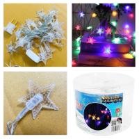 ราคา พร้อมส่งแล้วจากไทย ไฟประดับรูปดาว 20 LED ไฟประดับ ไฟตกแต่ง ไฟแต่งห้องนอน ไฟแต่งงานเทศกาล ไฟจัดงาน ไฟประดับตกแต่ง (21092377823)