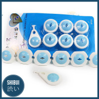 ราคา SHIBUITH แพ็ค 6 ชิ้น ที่อุดรูปลั๊กไฟ อุปกรณ์ป้องกันเด็ก ฝาปิดรูปลั๊กไฟ ตัวอุดรูปลั๊กไฟ กันเด็กแหย่ปลั๊กไฟ (6138570903)