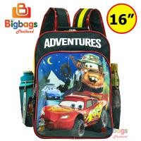 ราคา BigBagsThailand กระเป๋านักเรียน กระเป๋าเป้ล้อลาก กระเป๋าสะพายหลัง กระเป๋าเด็ก 12 นิ้ว 14 นิ้ว และ 16 นิ้ว Cars McQueen รถไลท์นิ่ง แมคควีน รุ่น Cars2023 (19385496728)