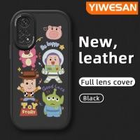 ราคา YIWESAN เคสสำหรับ Xiaomi Redmi โน๊ต11 4G Note 11S Note 11T Note 11 5G Poco M4 PRo 5G เคสลายการ์ตูนตุ๊กตานักบินอวกาศดีไซน์ใหม่โทรศัพท์ดีไซน์ด้านข้างใหม่ฝาครอบหนังดีไซน์ใหม่ Lensa Kontak กล้องบางป้องกัน