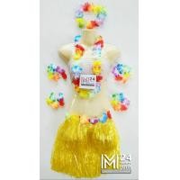 ราคา 1 ชุดมี 7 ชิ้น ยาว 40 ซ ม ชุดฮาวาย กระโปรงเชือกฟาง มาลัยคอ มาลัย ข้อมือ ข้อเท้า มาลัยฮาวาย กระโปรงฮาวาย มาลัยดอกไม้ มาลัยฮาวาย costume Hawaii m24 (11858907485)