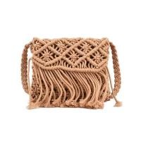 ราคา กระเป๋า กระเป๋าถัก กระเป๋าสะพายข้าง ด้านในบุผ้า มีซิป พร้อมส่ง ของไทย (21311558931)