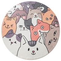ราคา BAIYADA แผ่นพรมห้องนั่งเล่นกันลื่นทรงกลมหนังแกะขนเฟอร์นุ่มสบายมากพรมห้องนอนพรมปูพื้นในพรมข้างเตียงขนแกะหนาพิเศษซักเครื่องได้การตกแต่งบ้านพรมปูพื้นสำหรับห้องนอนแบบยาว (17124932785)