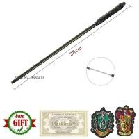 ราคา 61ชนิดของโลหะ Core Harry Potter ไม้กายสิทธิ์ Voldemort Ron Hermione ไม้กายสิทธิ์9 3 4ผ้าแพทช์เช่นของขวัญไม่มีกล่อง (16558322164)