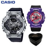 ราคา เดิม G Shock GM110 BA110 ผู้ชายและผู้หญิงกีฬานาฬิกาคู่ตั้ง 200 เมตรกันน้ำกันกระแทกกีฬาคนรักกีฬานาฬิกาข้อมือรับประกัน 4 ปี BA 110NC 6A GM 110 1A (20453944452)