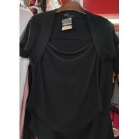ราคา เสื้อคอถ่วงแขนสั้น งานผ้าเรย่อน ป้าย topshop ไม่บางค่ะ ทรงคอถ่วง เก๋มาก คอไม่ลึกมากนะคะ อก 32 36 ยาว21 รอบแขน12 (16002100583)