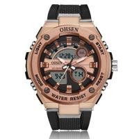 ราคา OHSEN นาฬิกาข้อมือเล่นกีฬานาฬิกาผู้ชายดิจิตอล Xfcsนาฬิกาข้อมือจอแสดงผลคู่แบรนด์หรูชั้นนำนาฬิกาผู้ชาย (19202708008)