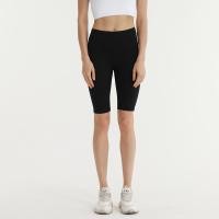 ราคา alo yoga Fitness Pants Womens Summer Thin Double Sided Brushed Cropped Pants Lightweight Nude Feel Sports Yoga Pants (20791279419)