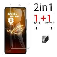 ราคา สำหรับ Asus ROG Phone 8 Pro 5G 4in 1ปกป้องหน้าจอคลุมทั้งหมดกระจกเทมเปอร์ฟิล์มเลนส์ RogPhone Phone8 Phone8Pro RogPhone8 (21333023317)