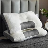 ราคา 3D SPA Massage Pillow Cervical Orthopedic Neck Pillow To Help Sleep And Protect The Pillow Neck Soybean Fiber Massage Pillow Pillows Bolsters (20779174830)